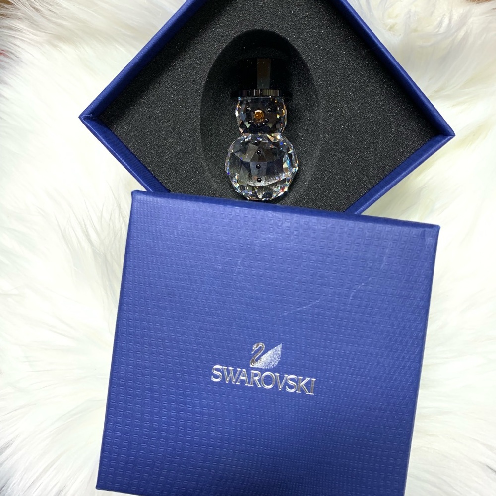 Swarovski Snowman with Hat